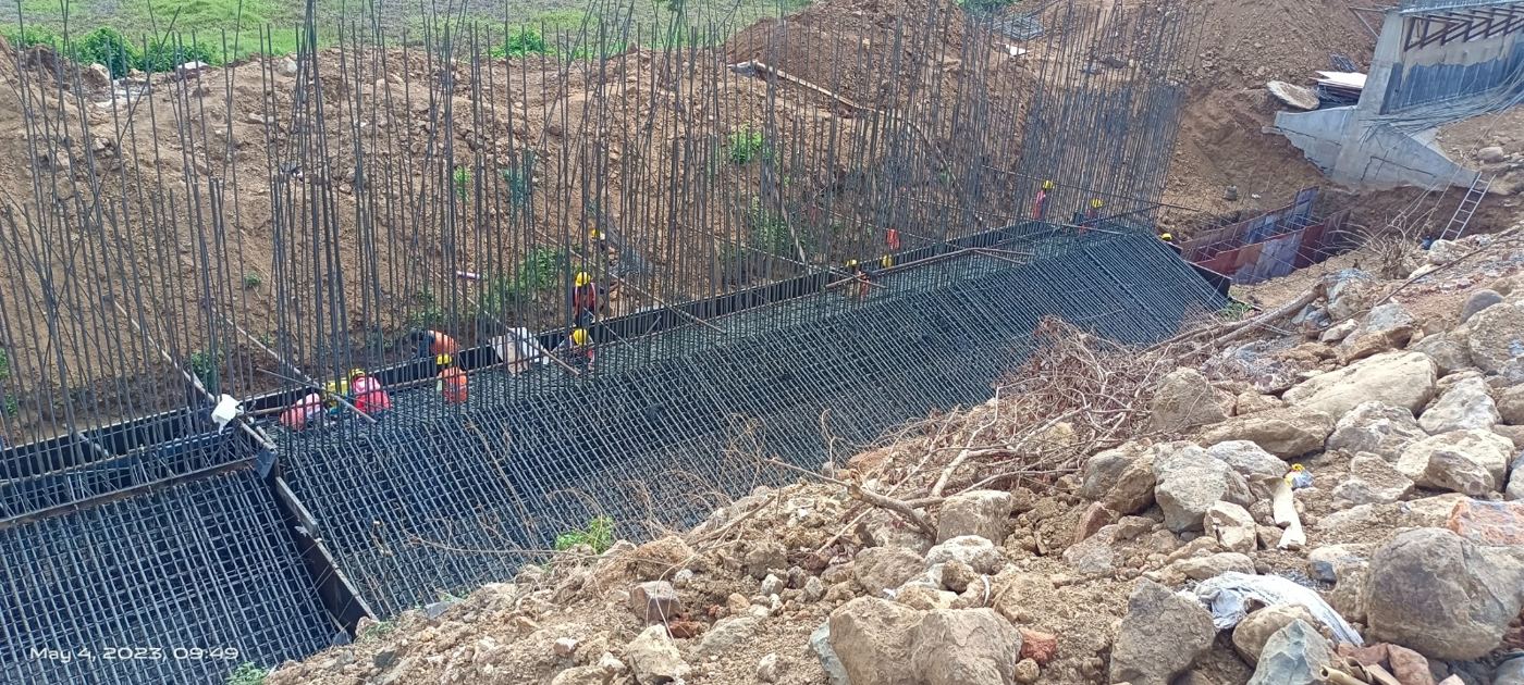 CTP-11 Bhiwandi retaining wall