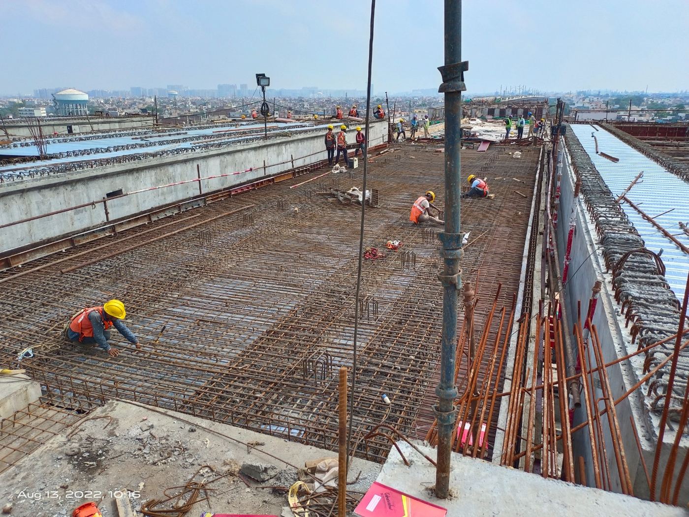 RRTS Ghaziabad — RRTS Station Construction